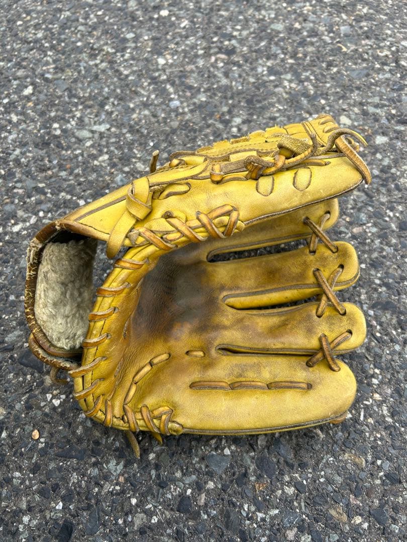 Mizuno 軟式グローブ イエロー
