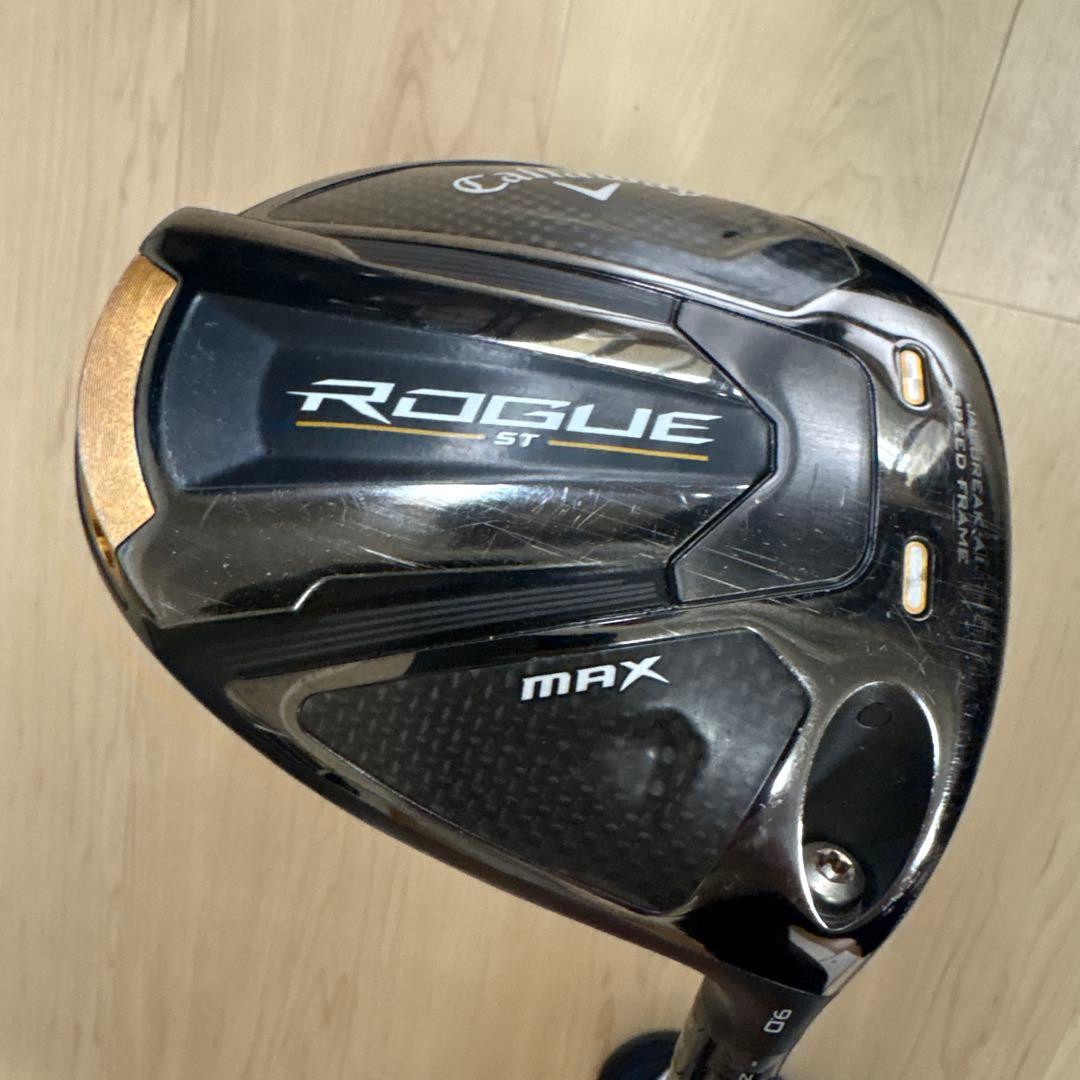 Callaway Rogue ST MAX ドライバー 9° ヘッドカバー付き