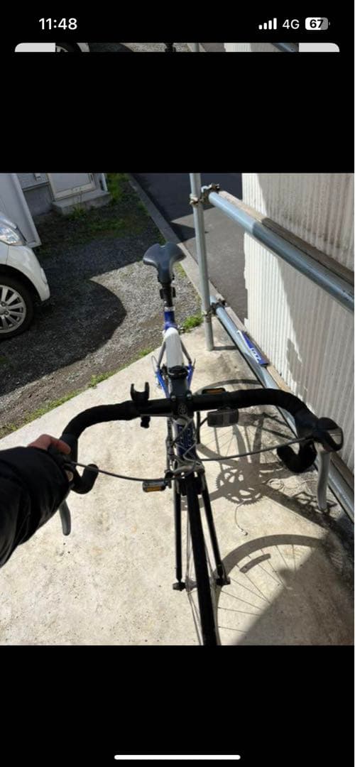 GTのロードバイクです。 買ってすぐにバイクにハマってしまいあまり使用してません