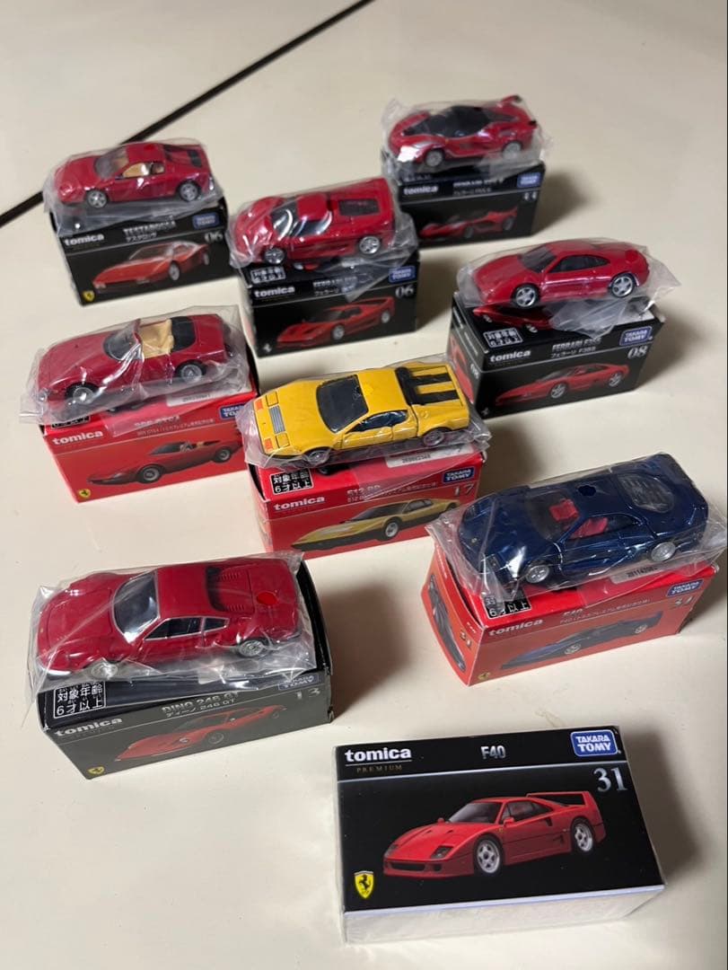 トミカ フェラーリコレクション 27台セット