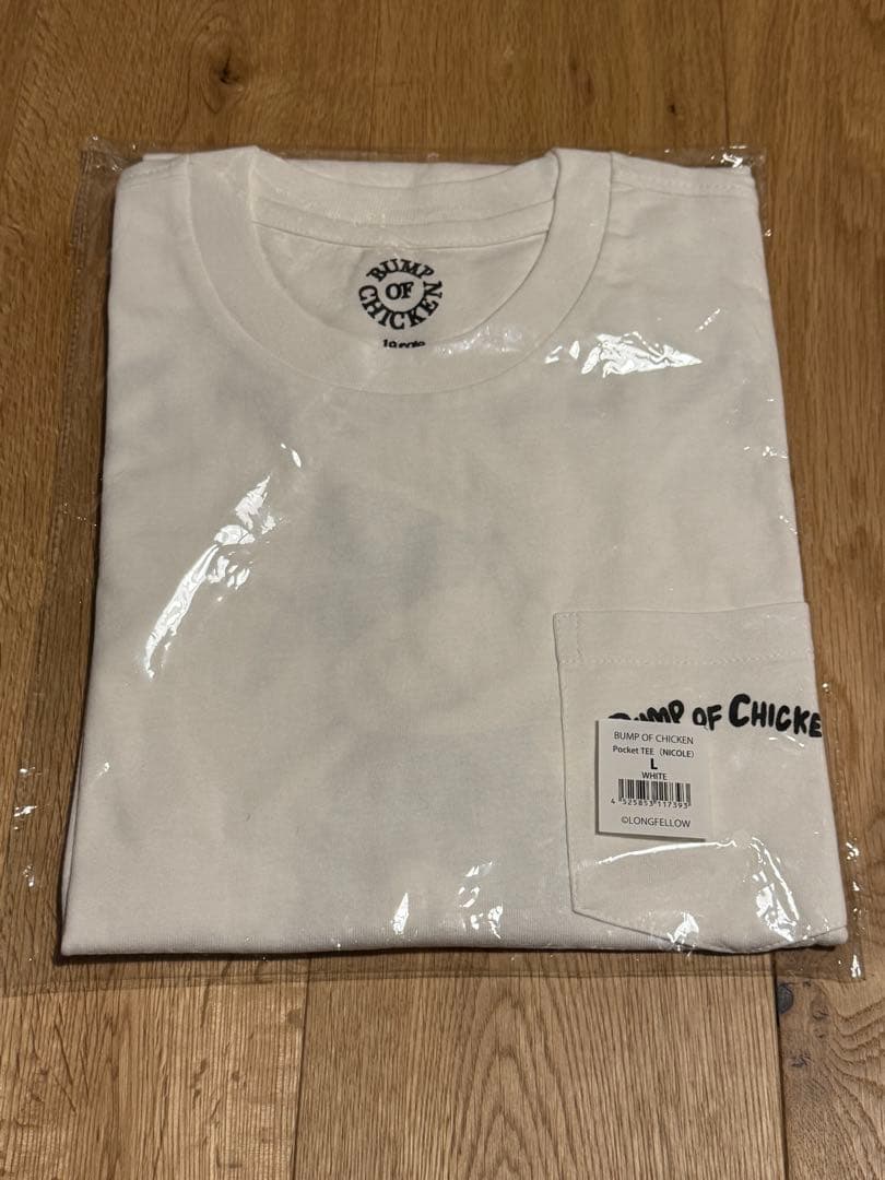 ミュージシャン BUMP OF CHICKEN / Pocket TEE (NICOLE) L