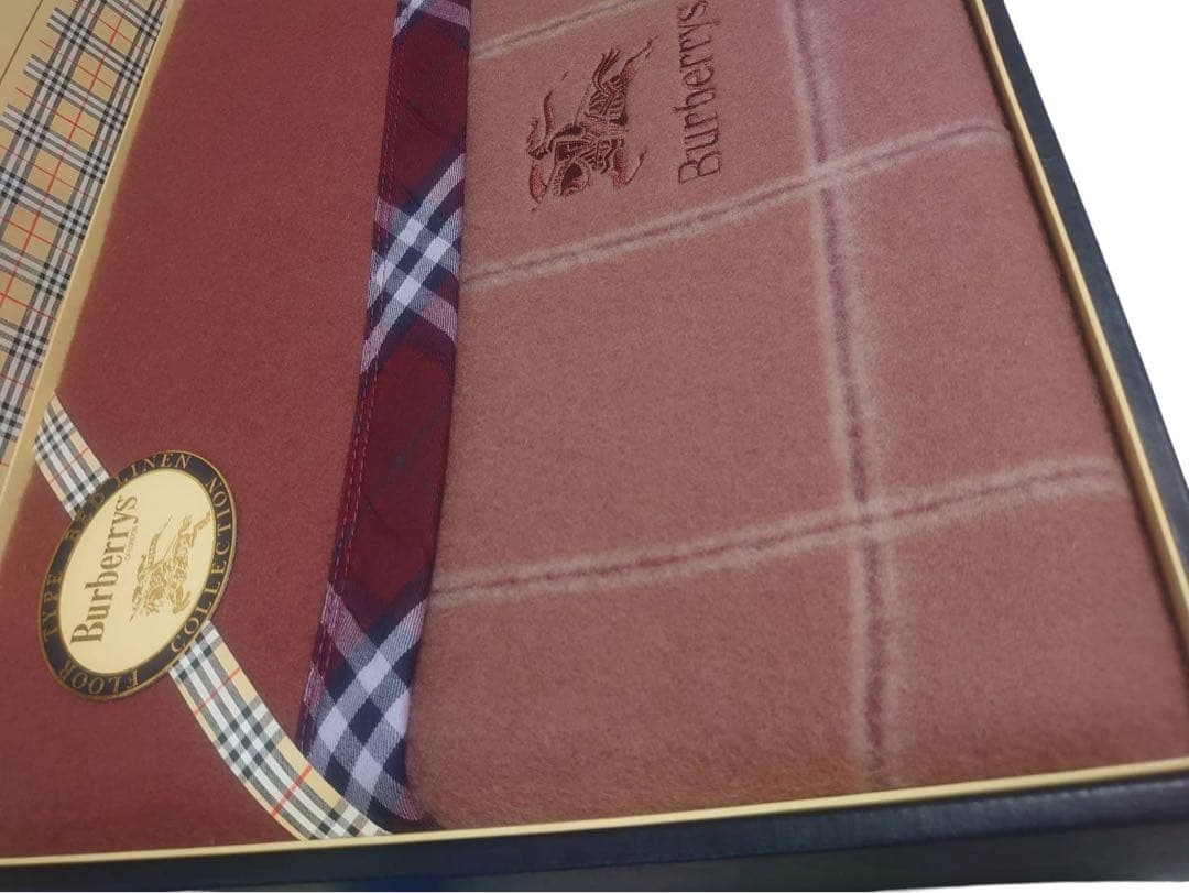 Burberry バーバリー ウール毛布　西川産業 140×200
