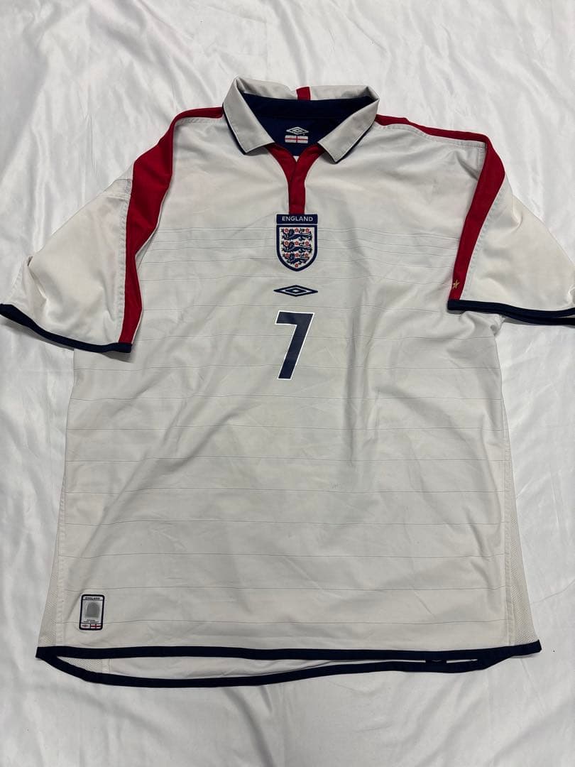 イングランド代表 ベッカム 7 シャツ　正規品　サッカー　ユニフォーム