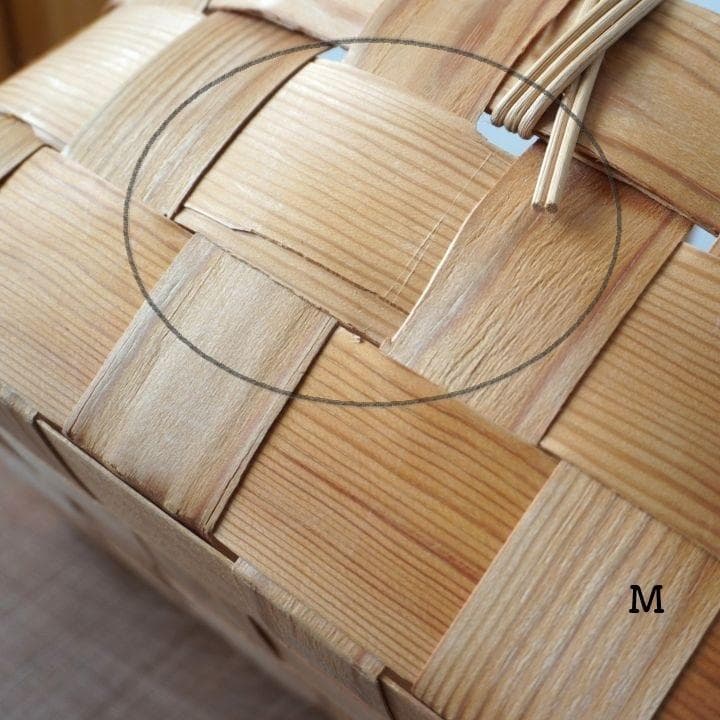 フィンランド モミの木 バスケット ２個