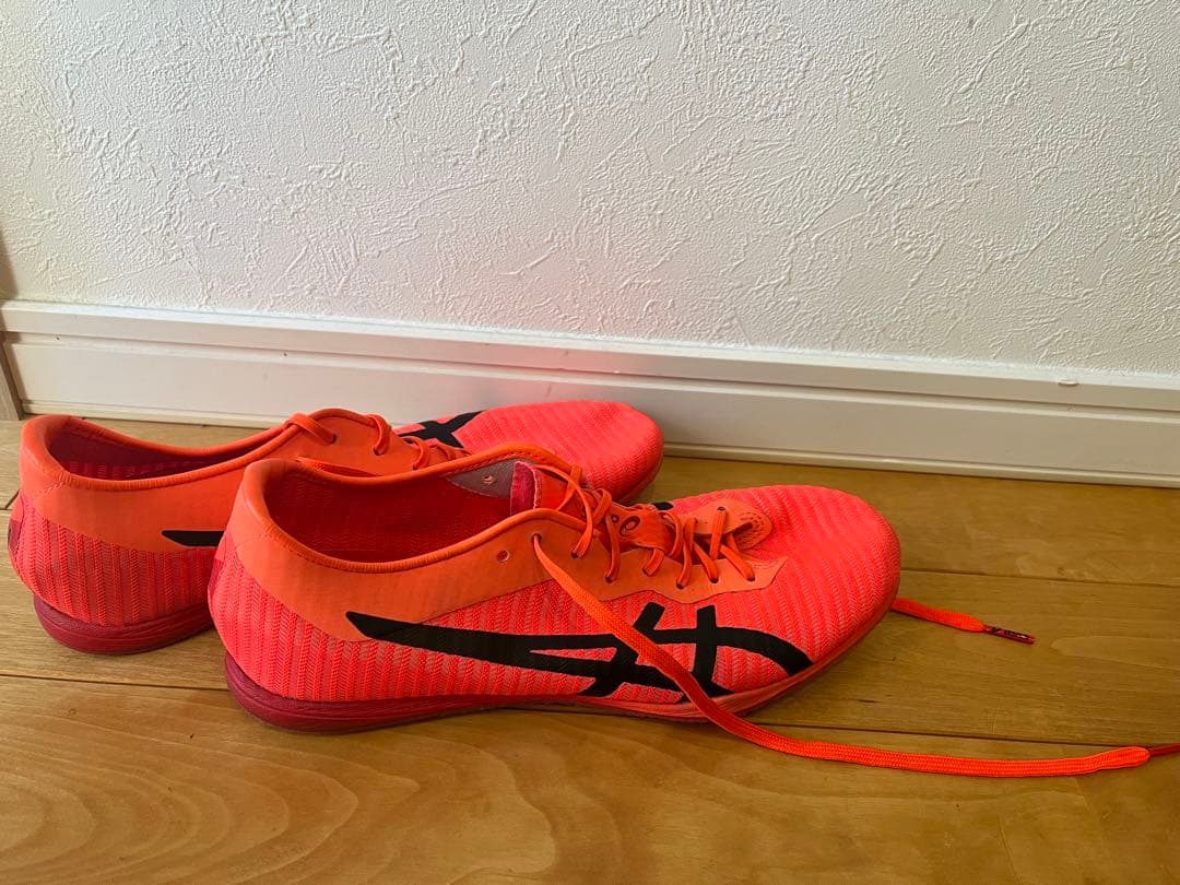 ASICS スパイクシューズ オレンジ　26cm 東京オリンピックモデル