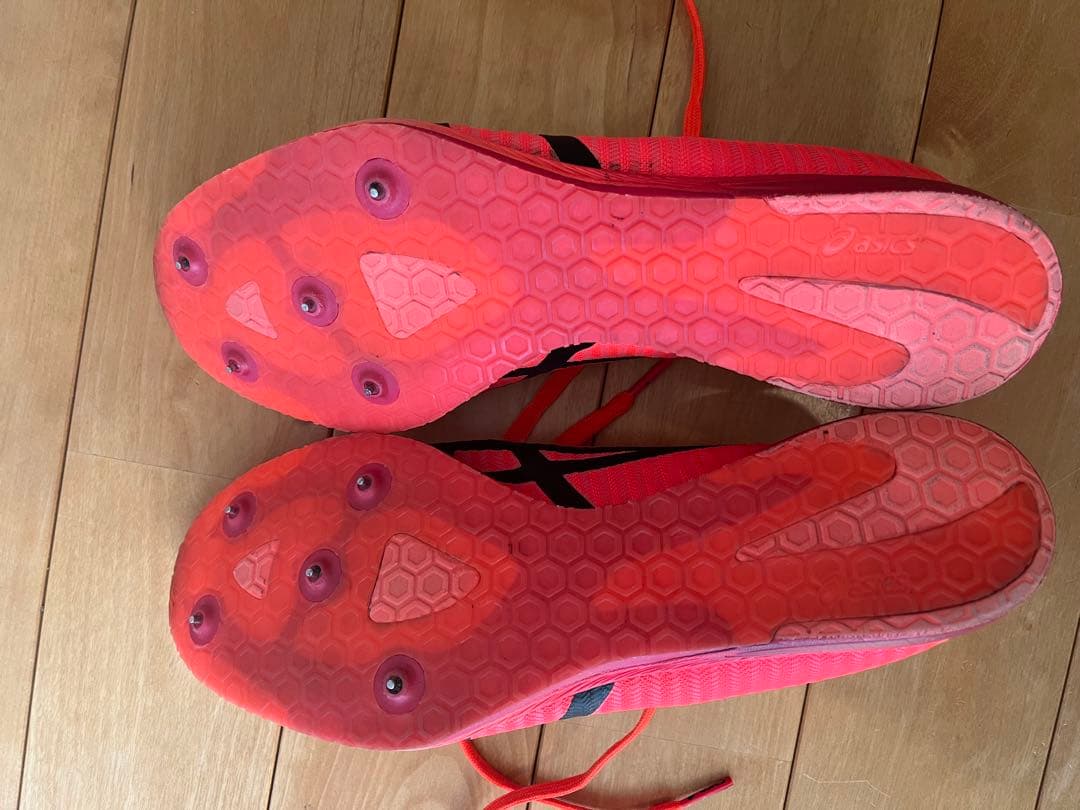 ASICS スパイクシューズ オレンジ　26cm 東京オリンピックモデル