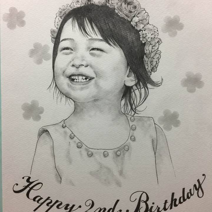 似顔絵イラストオーダー 6月のご予約満員となりました。