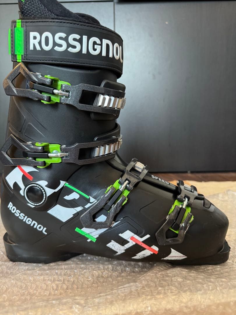 【USED】ROSSIGNOL Speed 80スキーブーツ ブラック/グリーン