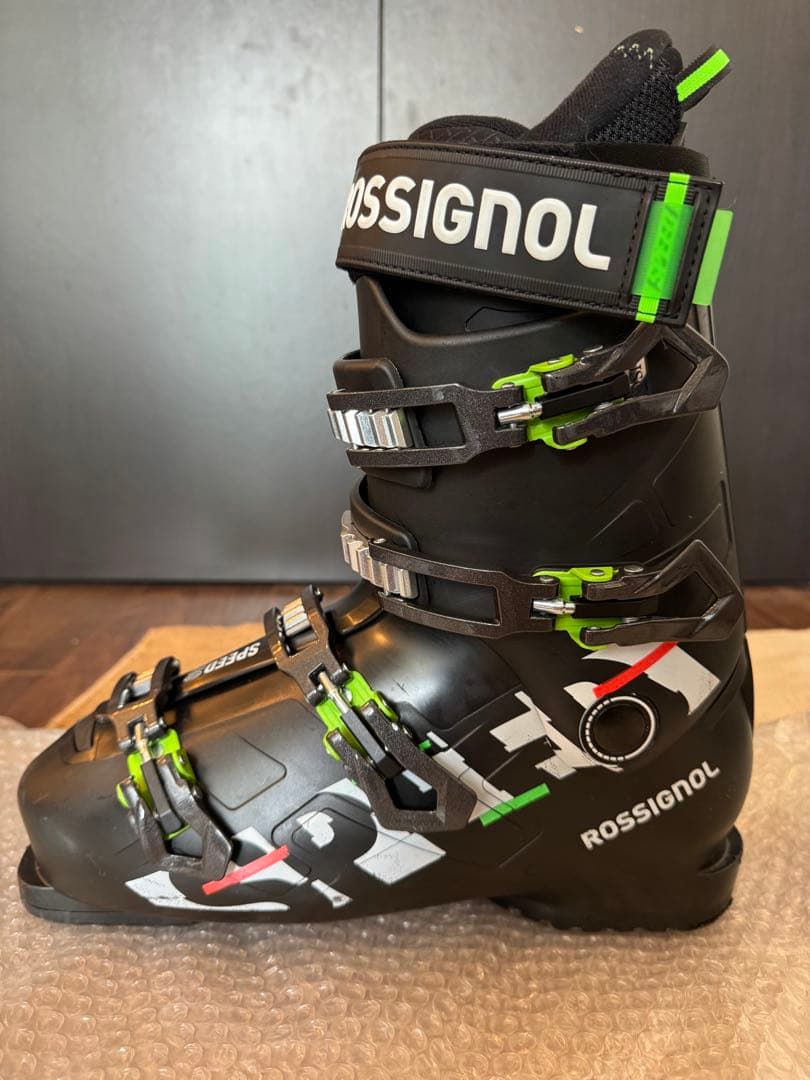 【USED】ROSSIGNOL Speed 80スキーブーツ ブラック/グリーン
