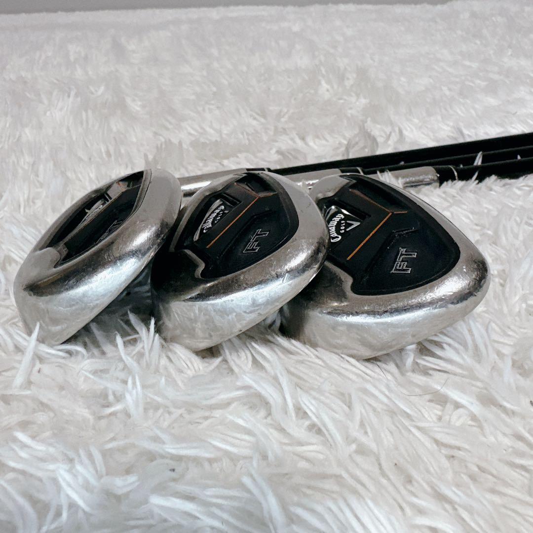 キャロウェイ　callaway　アイアン　6本　FT　ゴルフ　初心者　カーボン