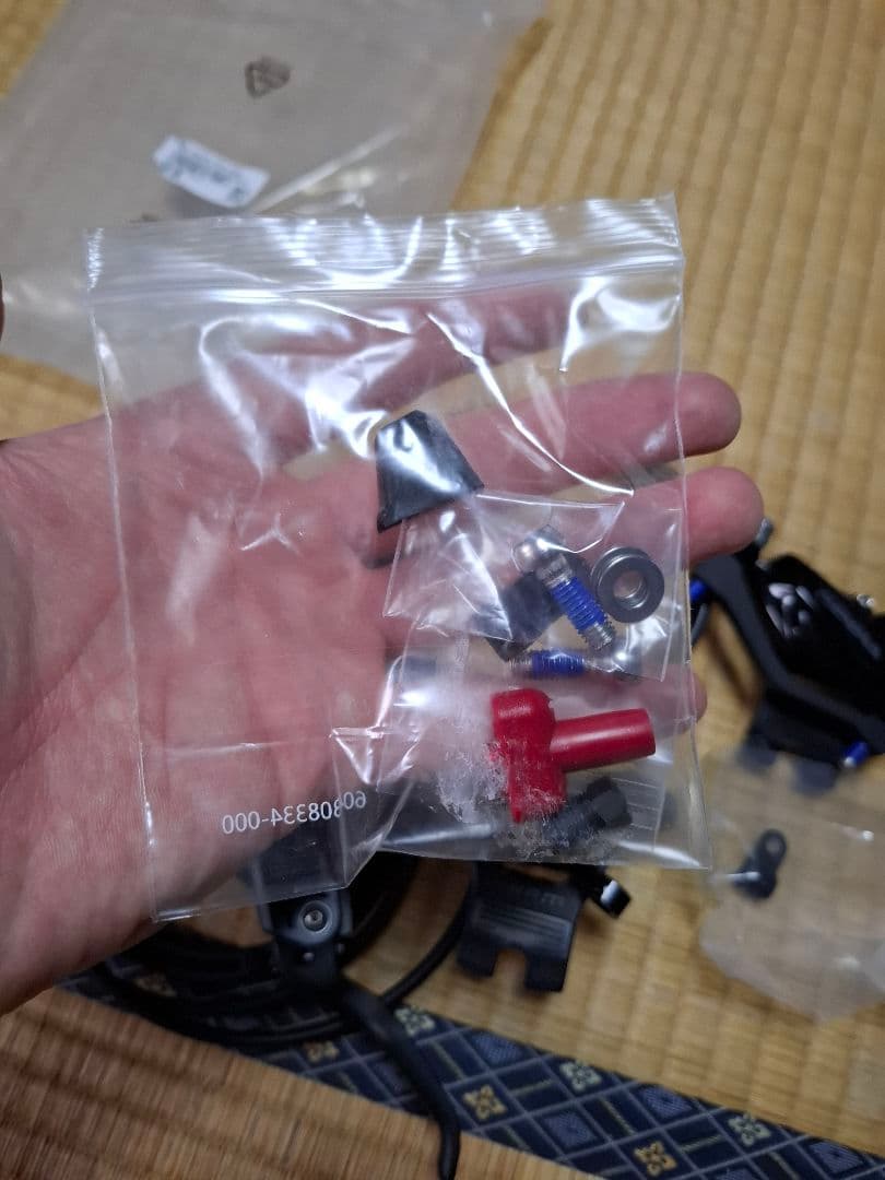 SRAM code silver stealth ブラックブレーキレバーセット