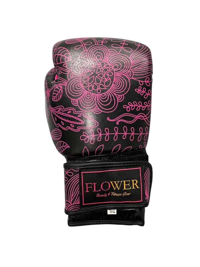 FLOWER BOXING GLOVE BK PINK ボクシンググローブ