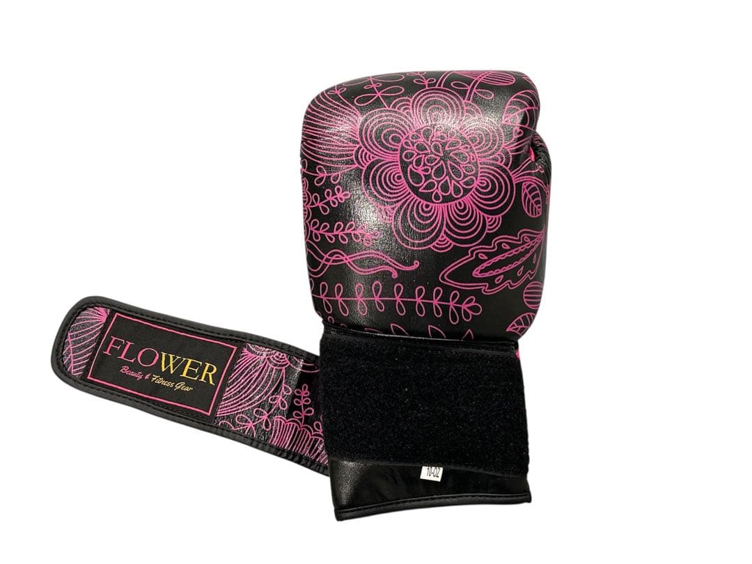 FLOWER BOXING GLOVE BK PINK ボクシンググローブ