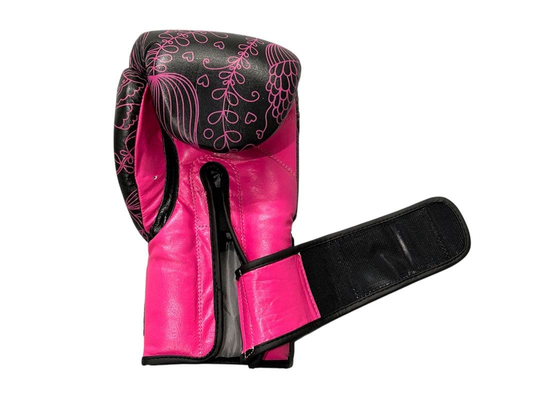 FLOWER BOXING GLOVE BK PINK ボクシンググローブ