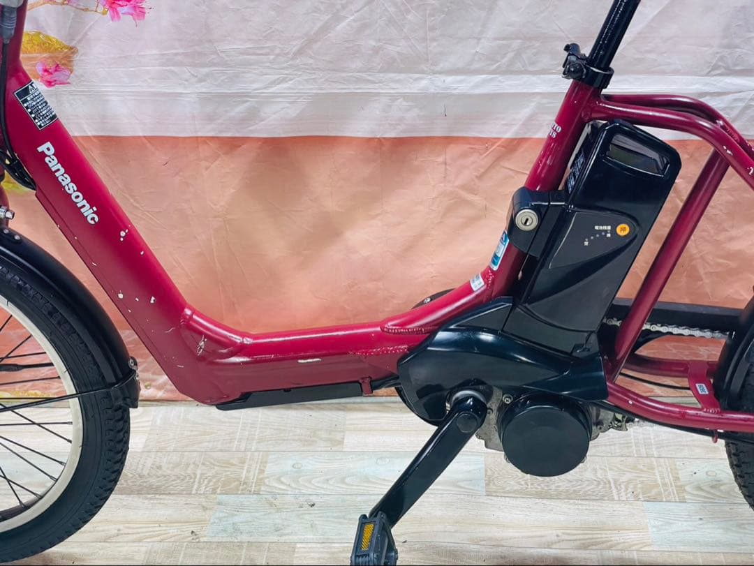 ギュットアニーズ⭐️13AH！パナソニック子供乗せ 電動アシスト自転車Y3609