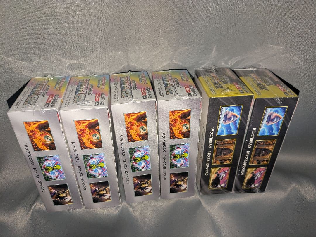 ポケモンカードゲーム テラスタルフェス4boxMEGAドリームEX2box