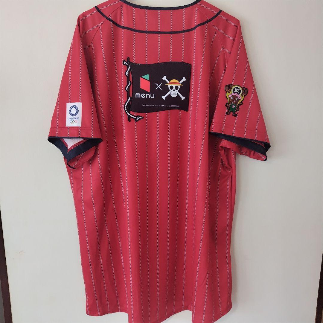 最終価格【ONE PIECE】 ASICS 侍JAPAN ユニフォーム Lサイズ