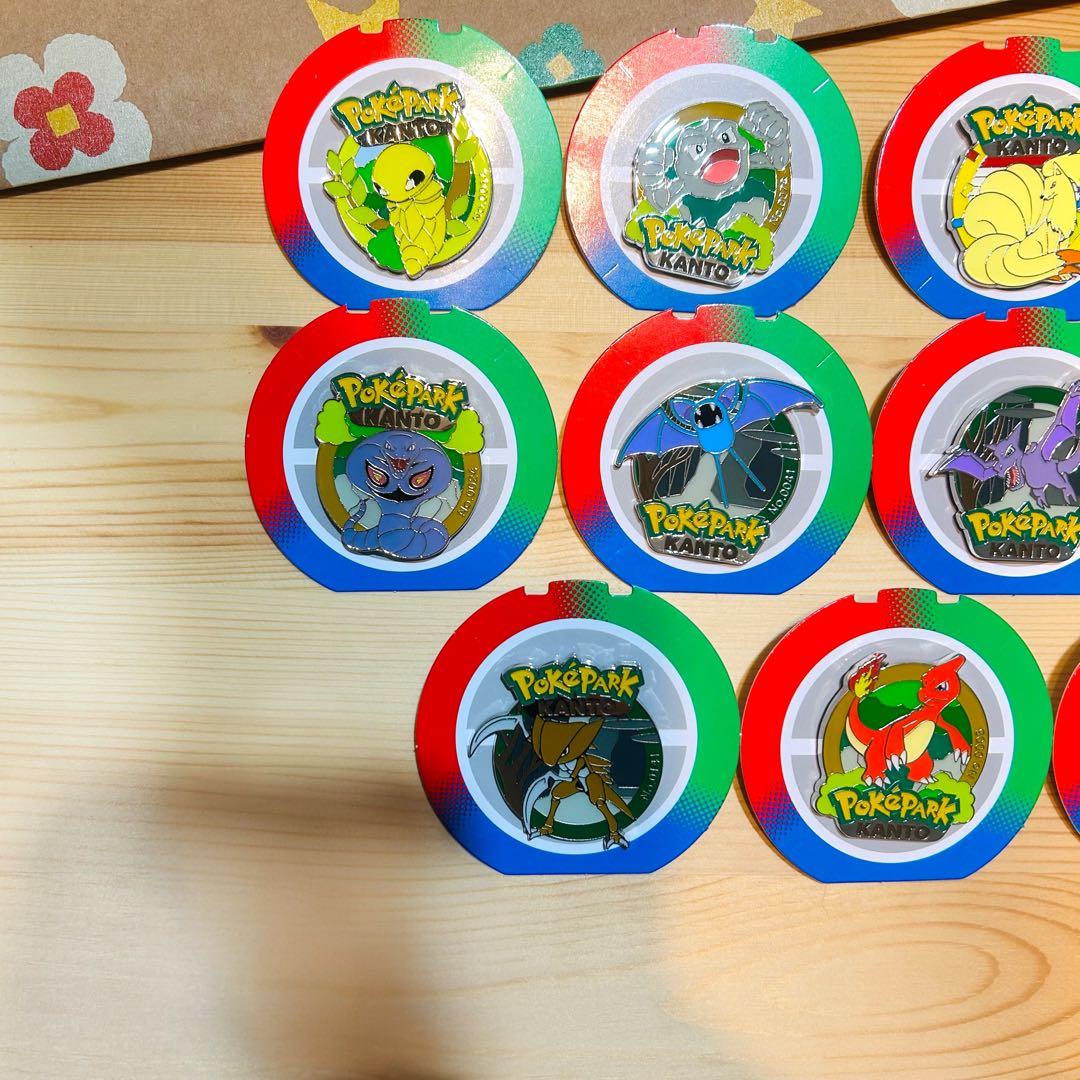 ポケパークカントー ピンズ 14点 まとめ売り ショッパー紙袋付き