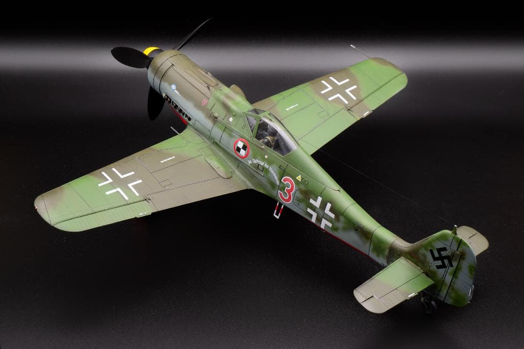 ムスタングです。1/48 Fw190D9 (プラモ エデュアルド 完成品)