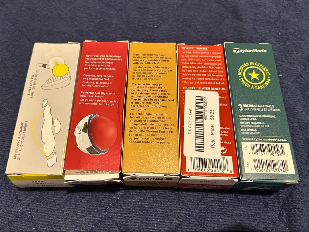 Hawaii ゴルフボール3個入り×5
