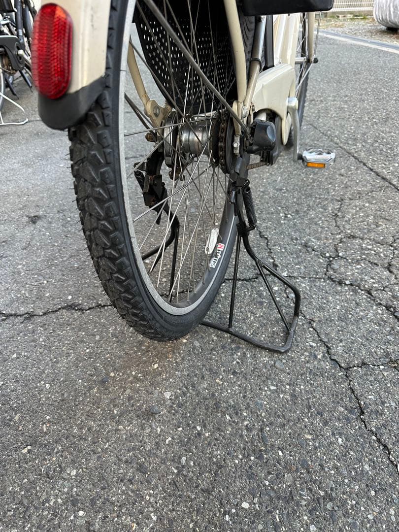 電動自転車　ブリヂストンhydee2 人気な車種　子供乗せシート付き　お買い得品