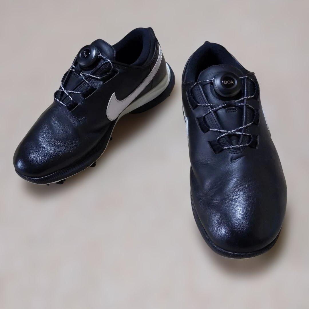 NIKE　エアズーム　VICTORY　黒色レザー　BOA　26cm