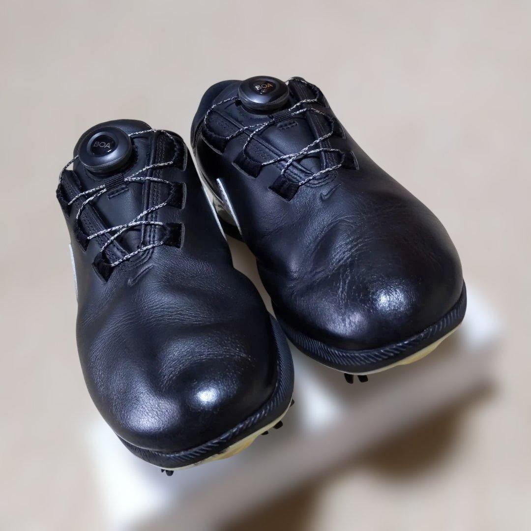 NIKE　エアズーム　VICTORY　黒色レザー　BOA　26cm
