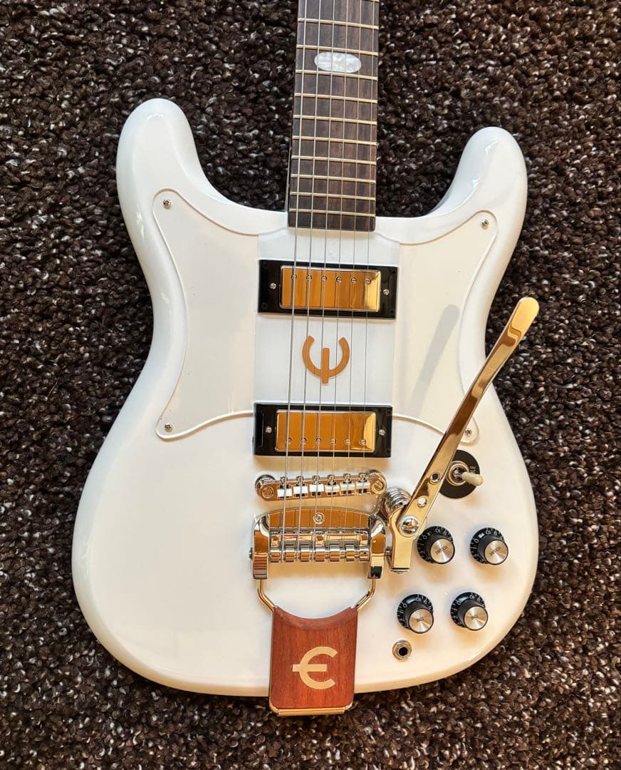 ギター EPIPHONE Crestwood Custom Polaris White