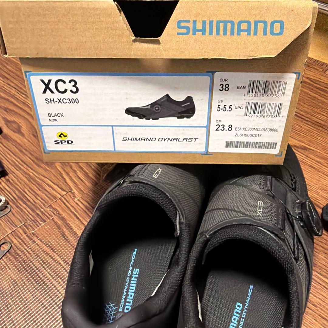 シマノXC3 ビンディングシューズ おまけ多数