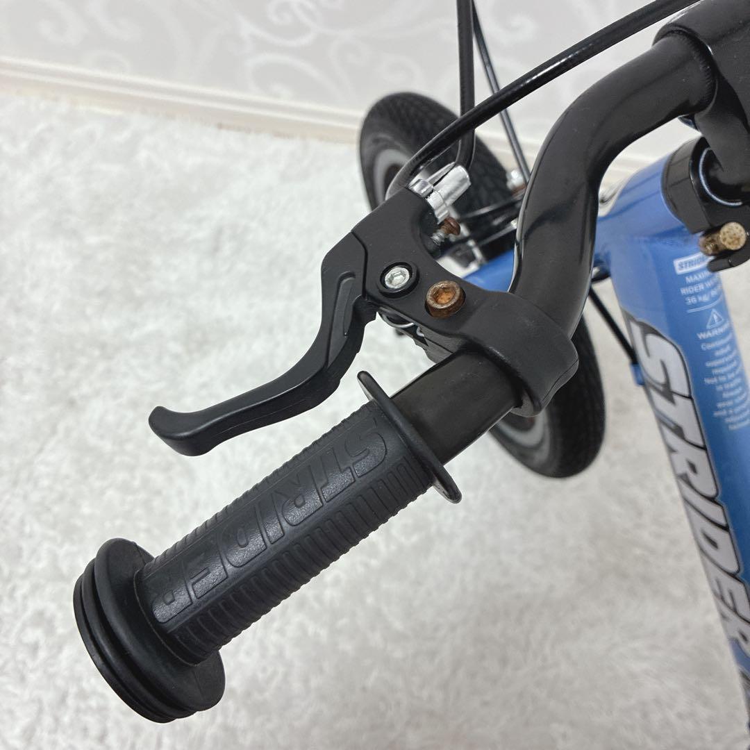 STRIDER ストライダー 14X ブルー 14インチ スタンド　ペダル付き