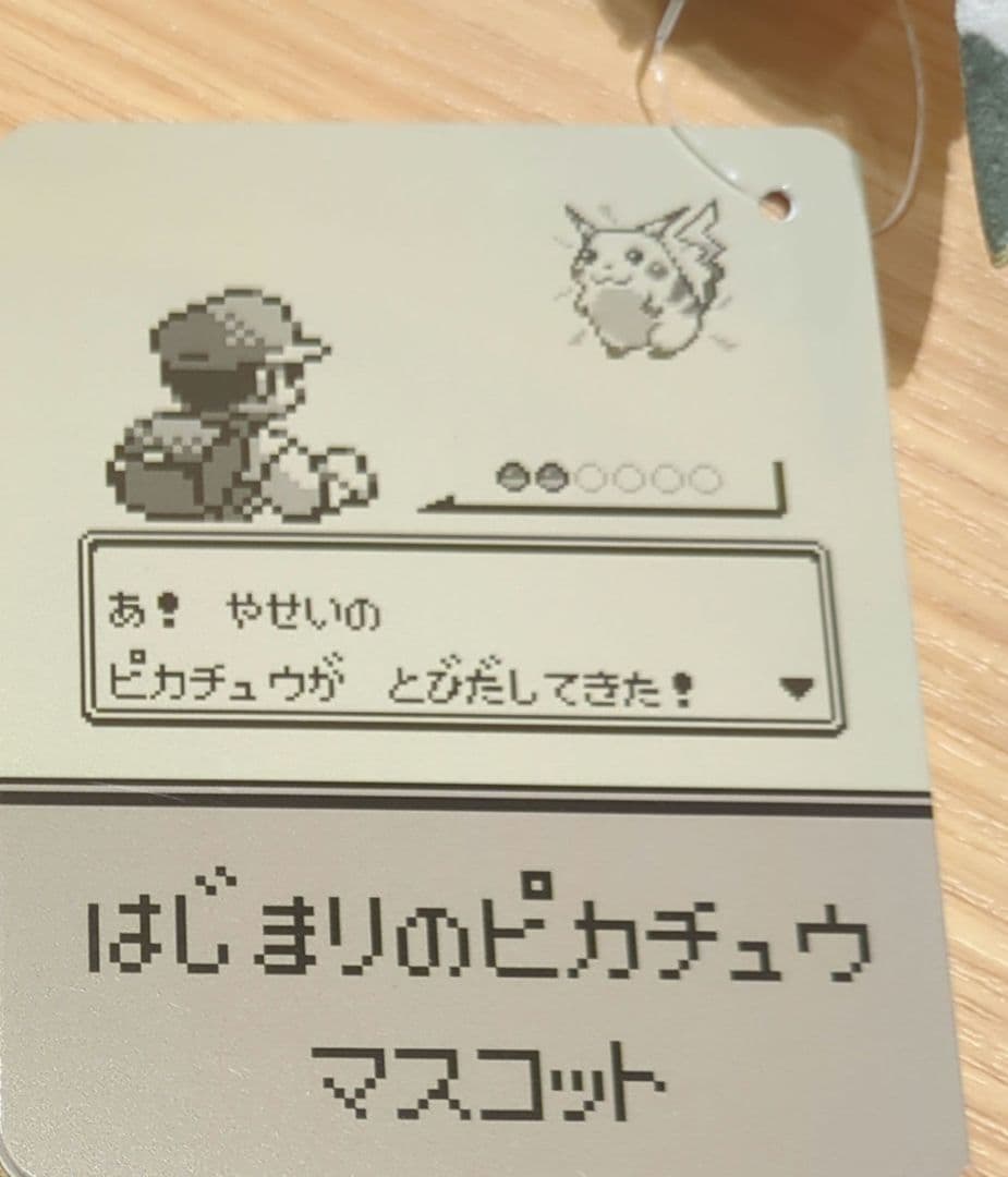 タグ付　ピカチュウセット