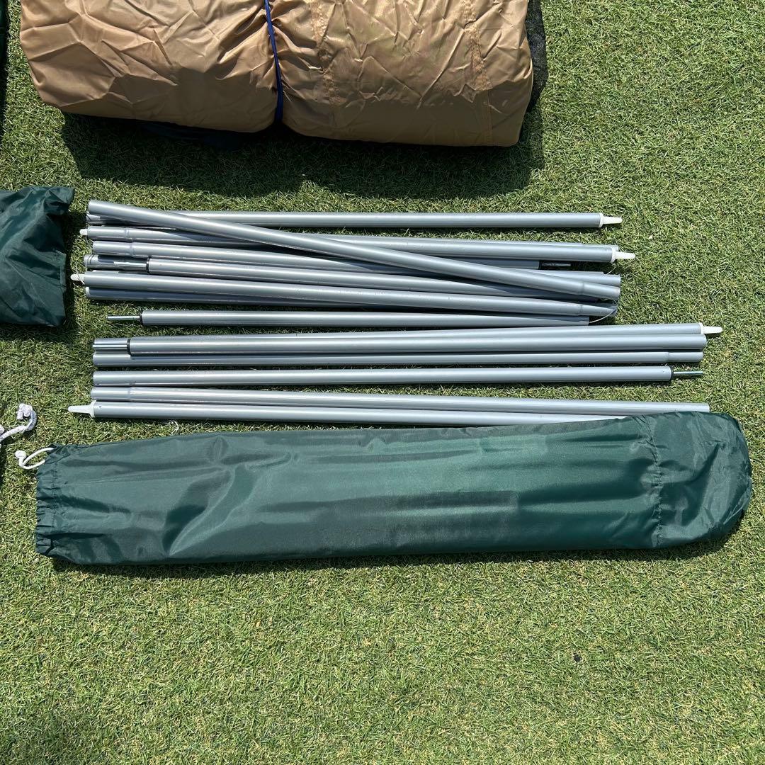 スクエアスクリーン 340付属品完備 Coleman