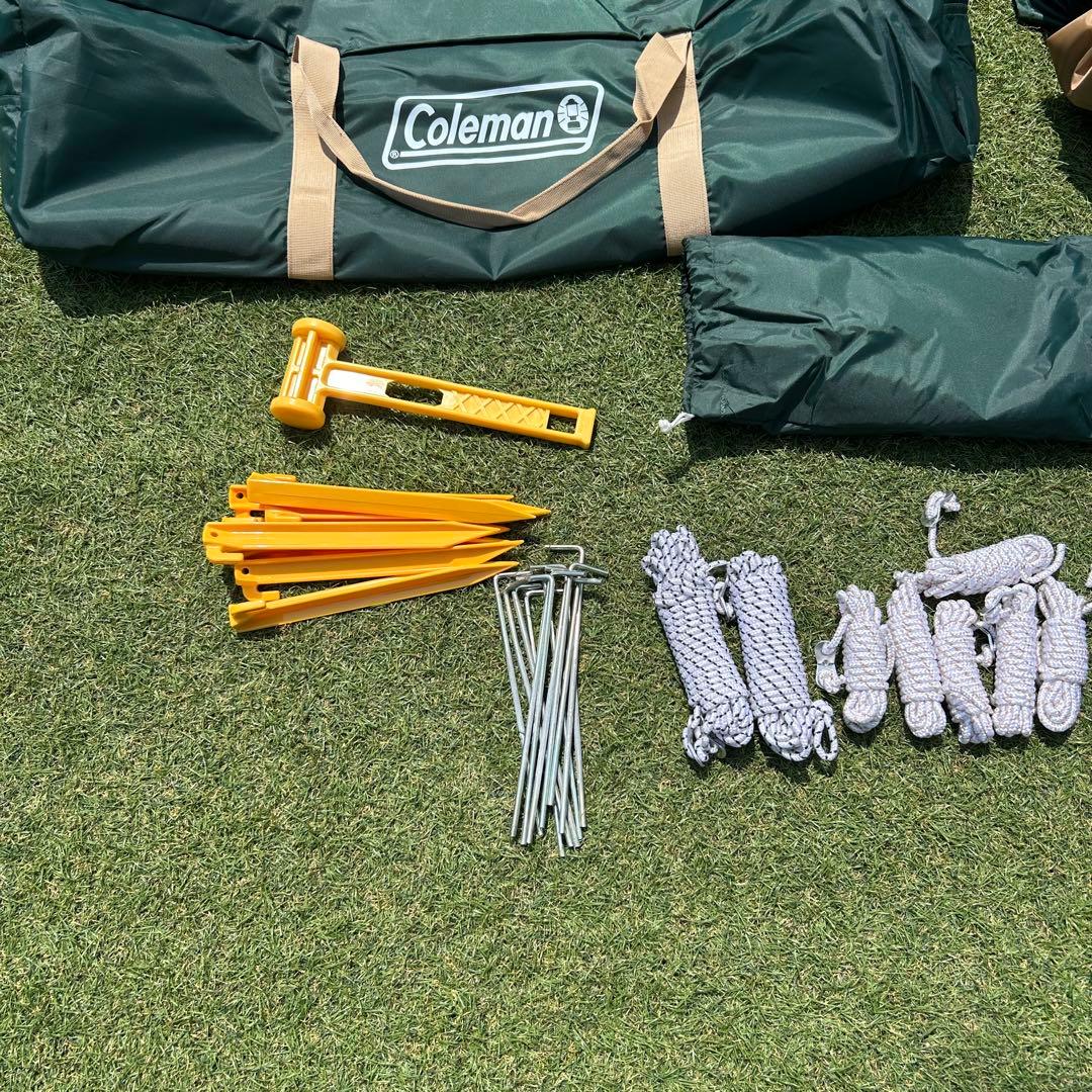 スクエアスクリーン 340付属品完備 Coleman