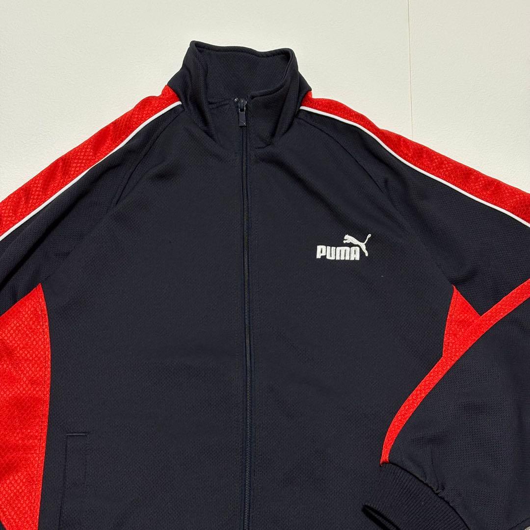 美品✨PUMA プーマ プージャ ジャージ 上下 セット　赤　黒