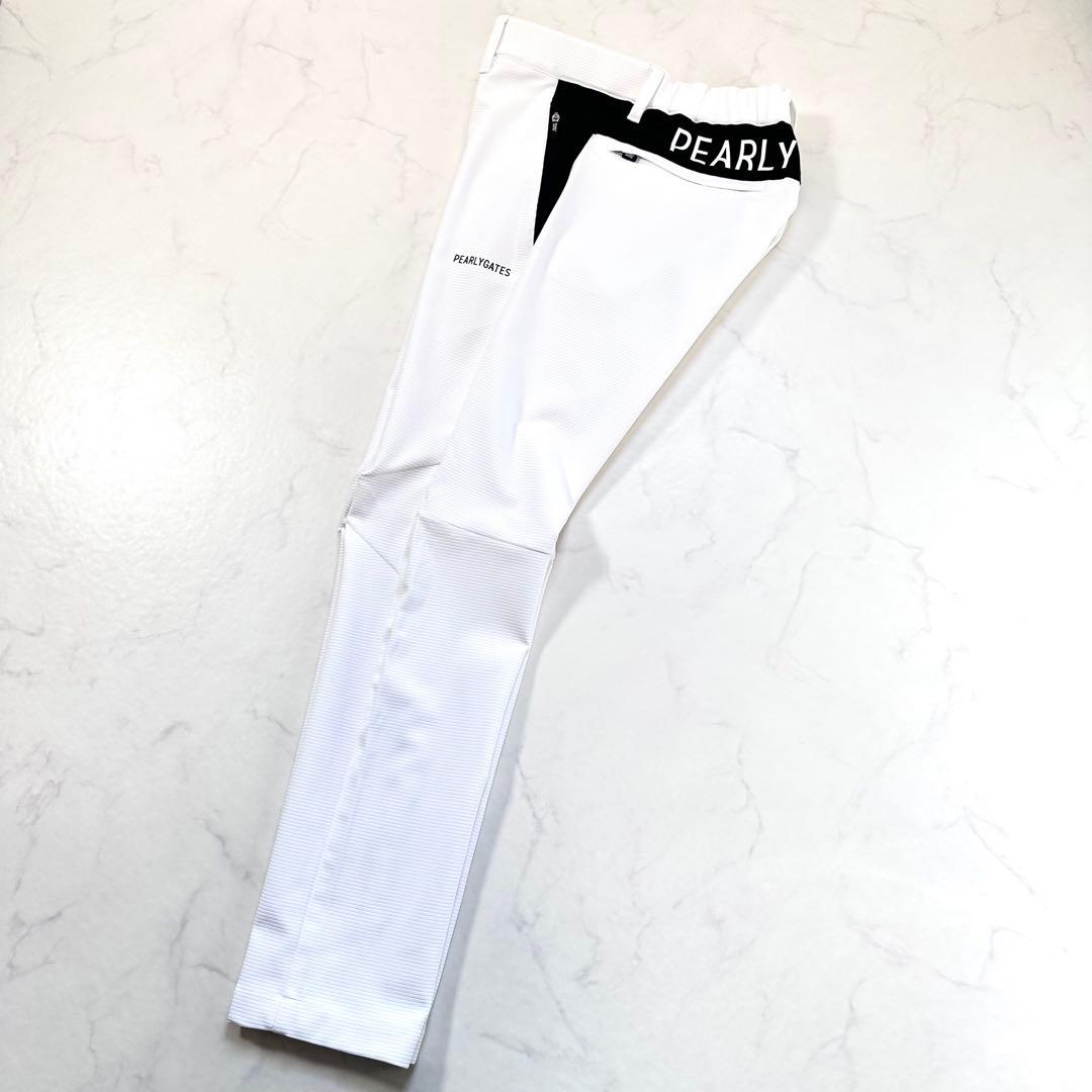 未使用級 24SS◎腰ロゴ パーリーゲイツ ストレッチロングパンツ メンズ 4