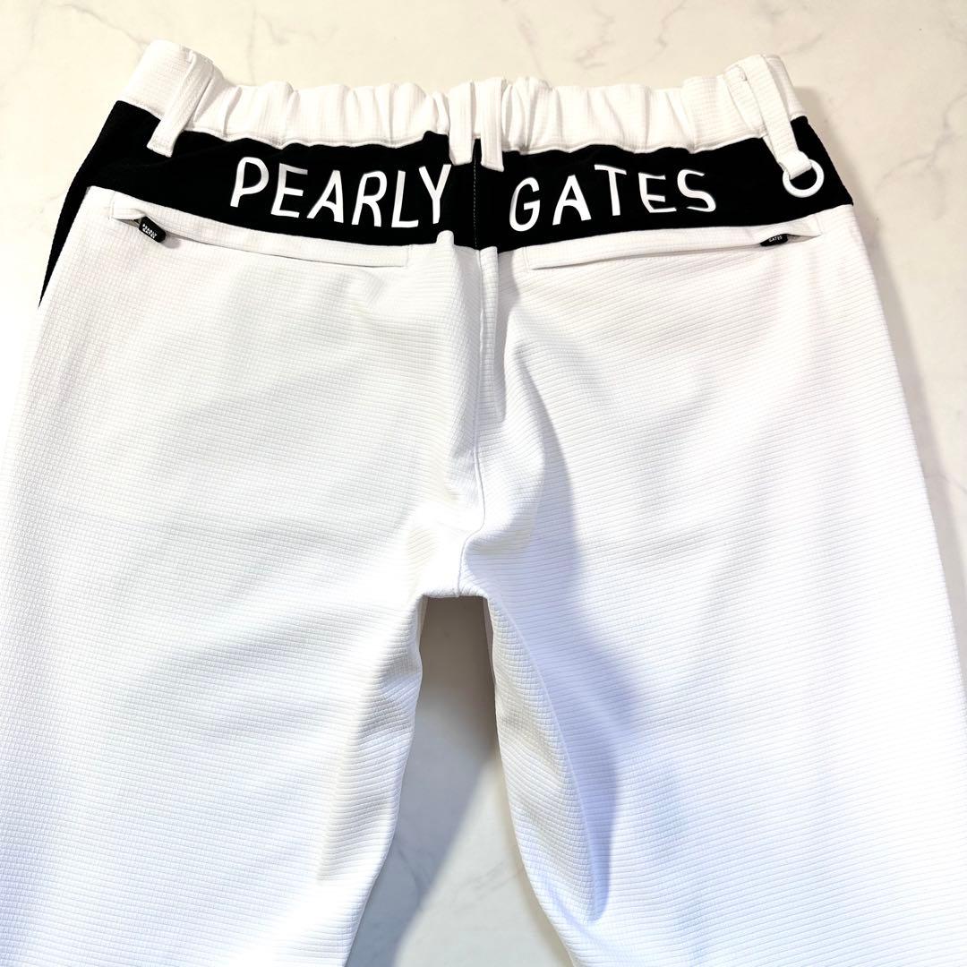 未使用級 24SS◎腰ロゴ パーリーゲイツ ストレッチロングパンツ メンズ 4
