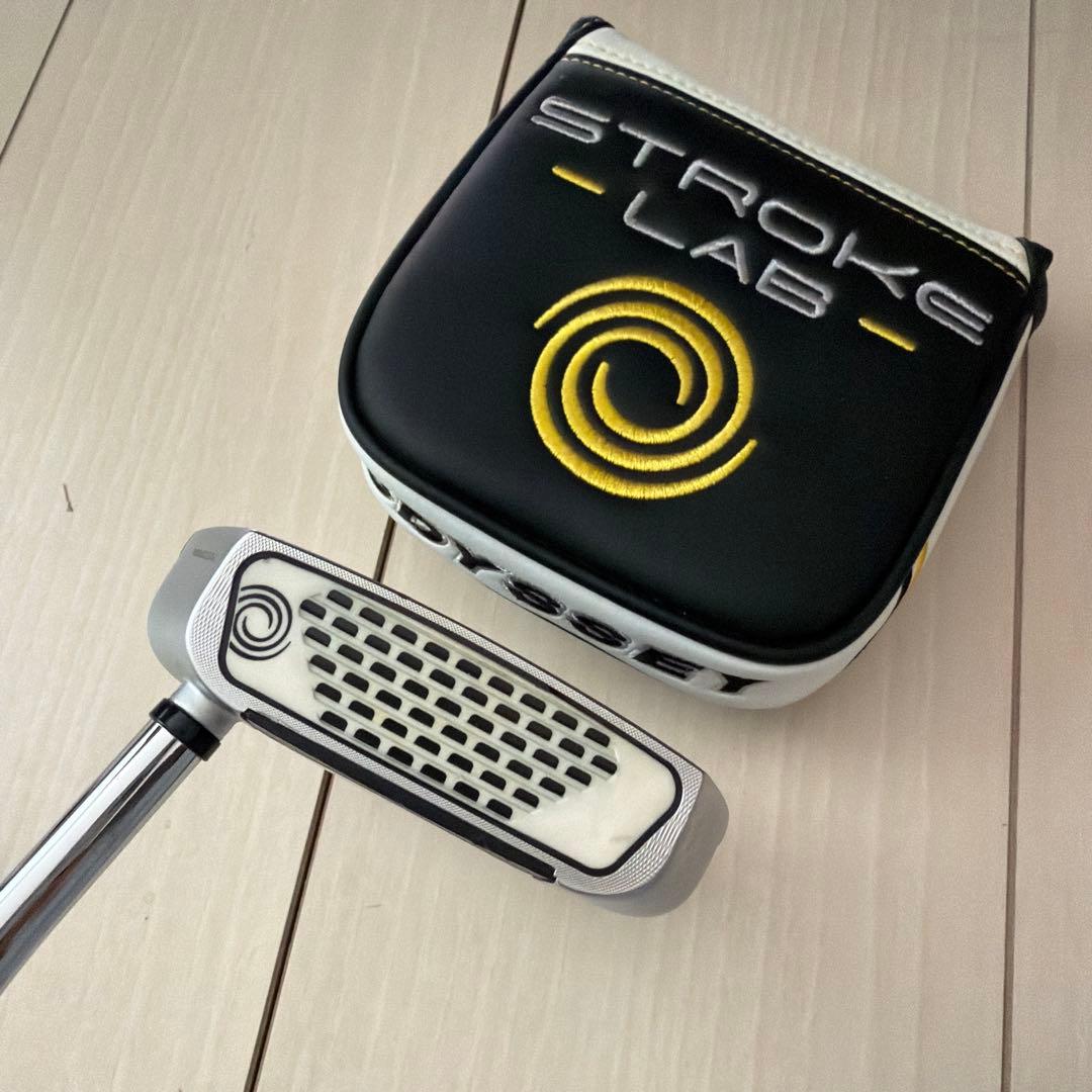 ODYSSEY STROKE LAB パター ヘッドカバー付き