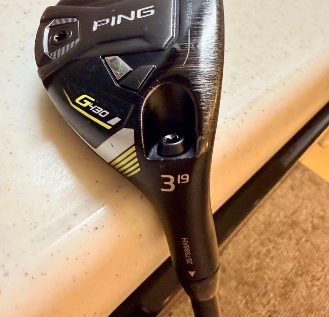 ぶっ飛び　PING G430 ユーティリティ 19度 ヘッドのみ