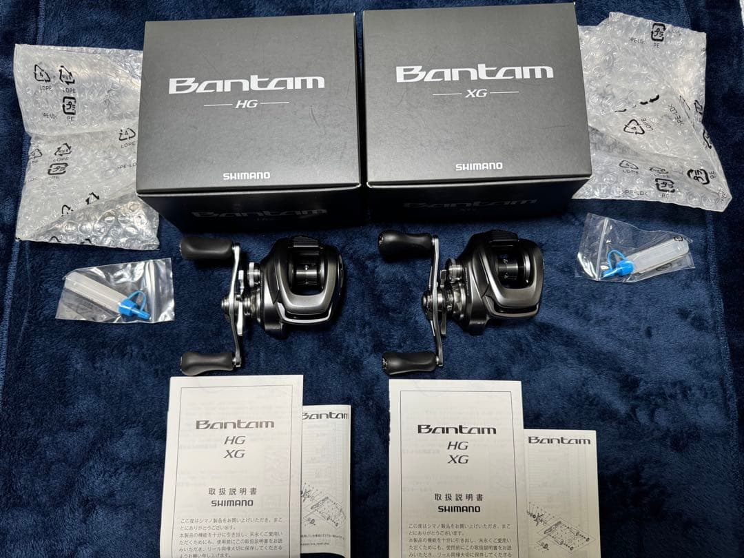 【2台販売】Shimano 22 Bantam / 22 バンタムHG & XG