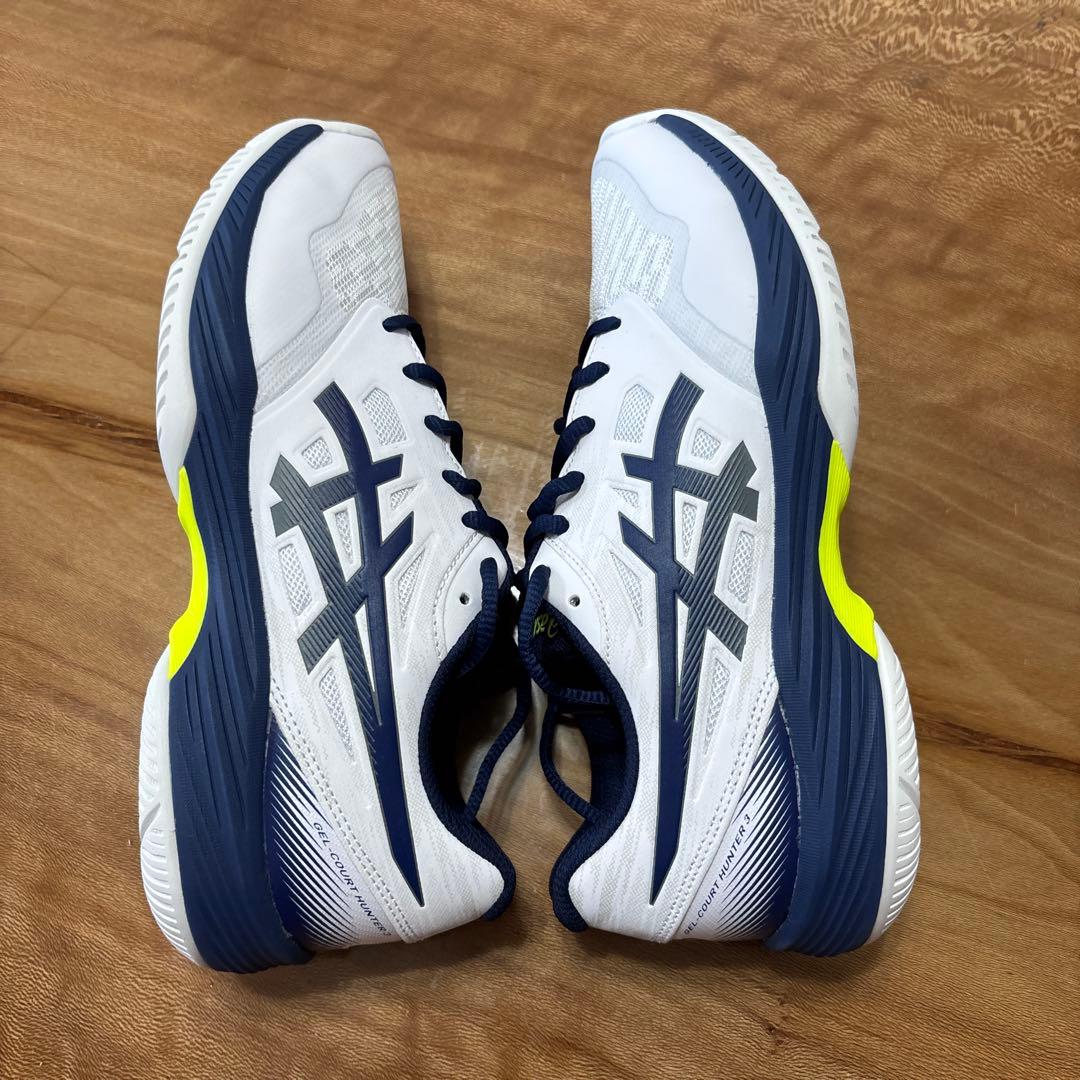 未使用】バドミントンシューズ　メンズ　24.5 asics アシックス