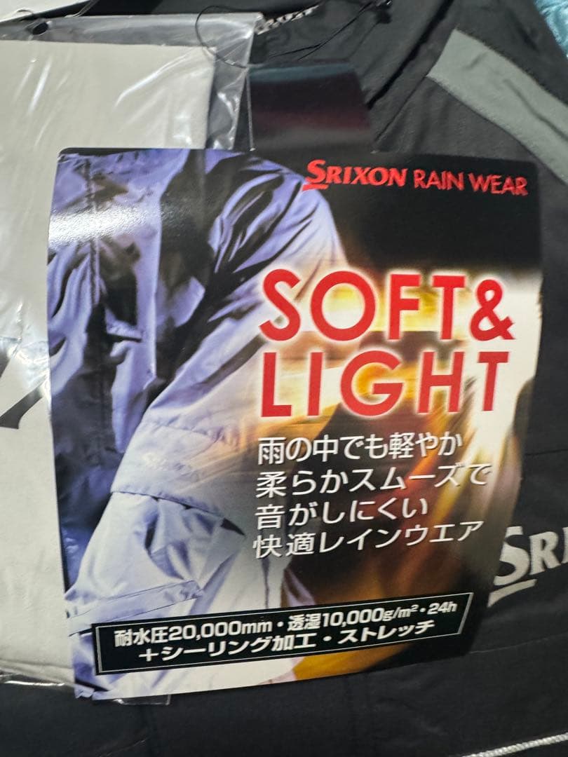 SRIXON スリクソン レインウェア 上下セット メンズ M SXR0180