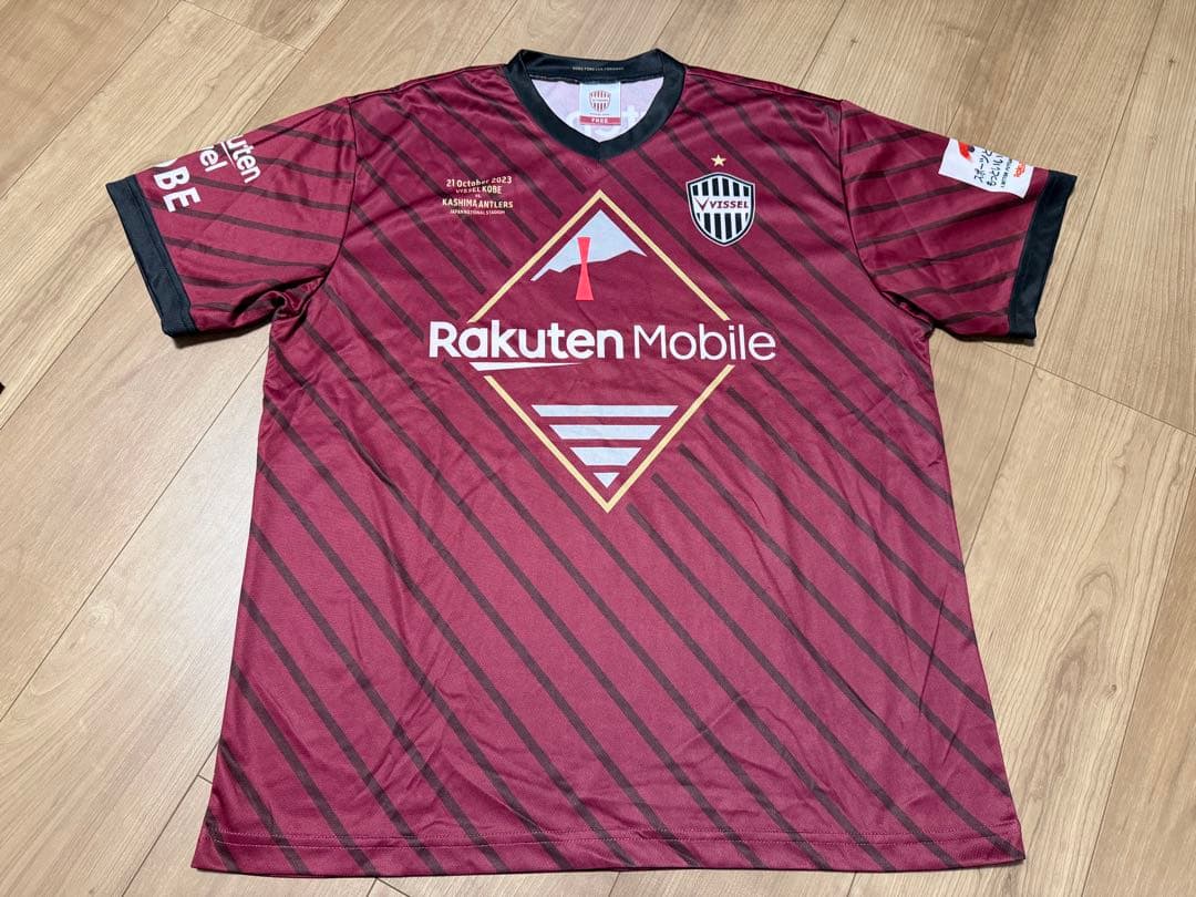 4着セット Vissel Kobe 記念Tシャツ 2023年10月21日