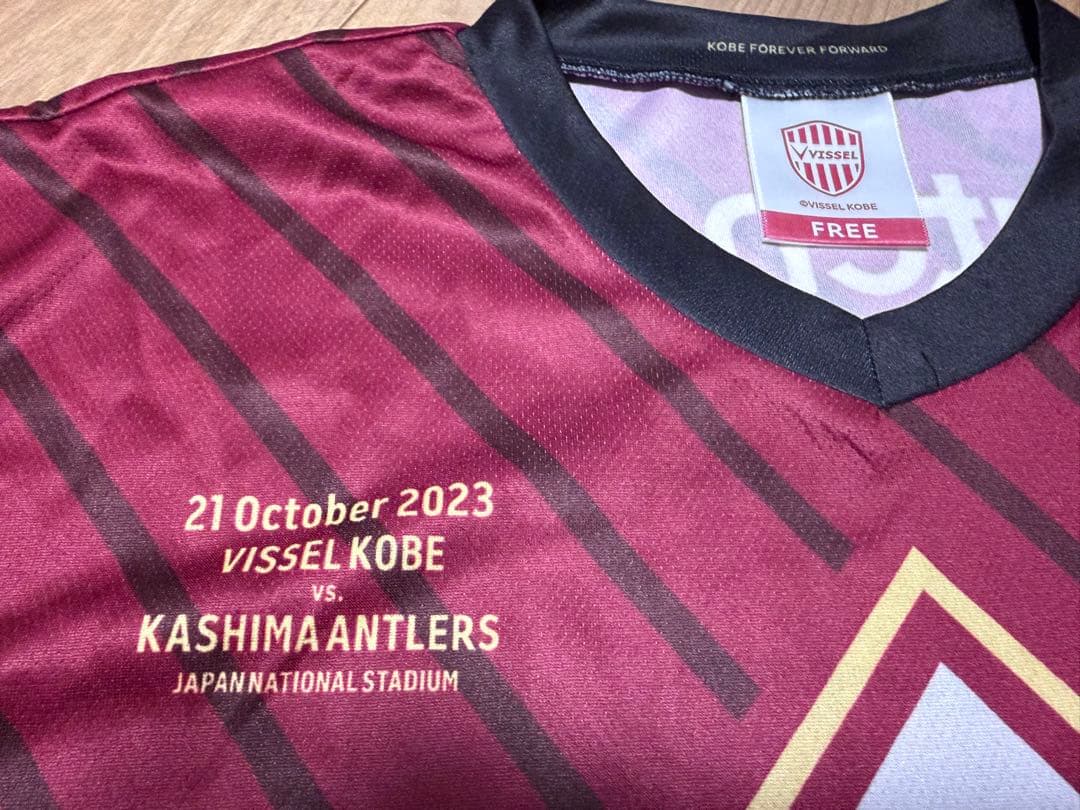 4着セット Vissel Kobe 記念Tシャツ 2023年10月21日