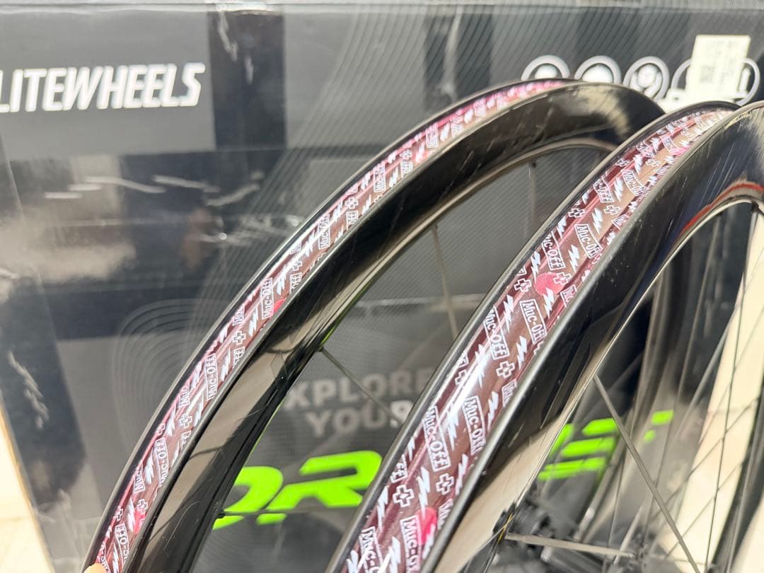 【限定値下げ】ELITEWHEELS DRIVE 40/50 カーボンホイール