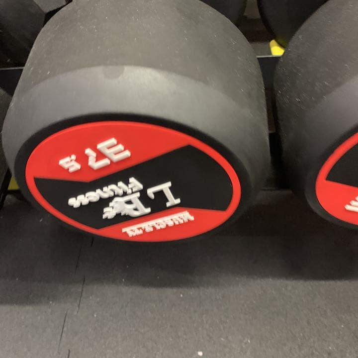 ラバーダンベル　　20kg 2個