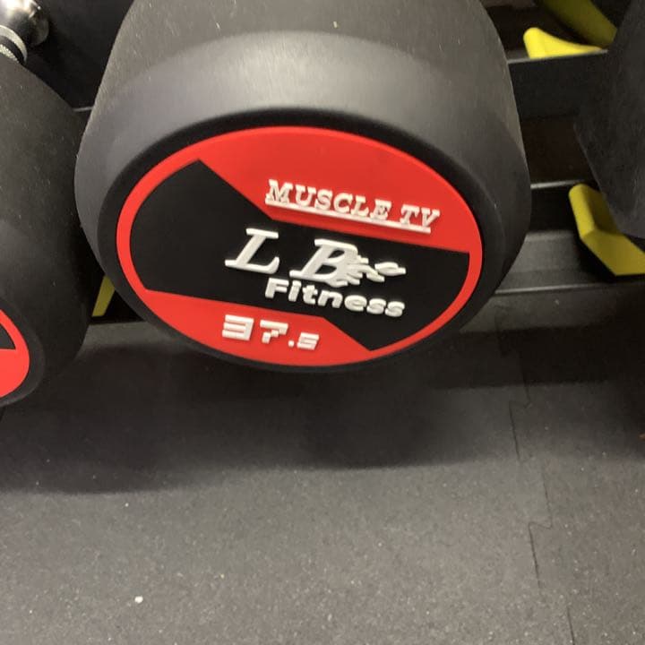 ラバーダンベル　　20kg 2個