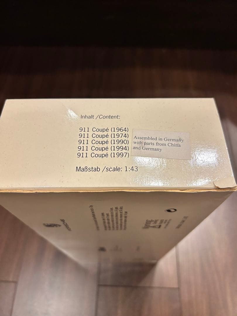 Porsche 911 ミニカー ヒストリーシリーズ5台セット