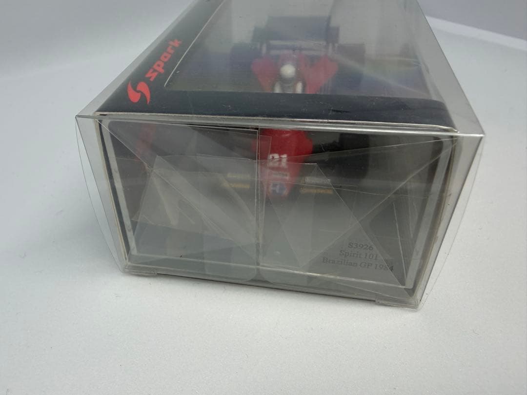 希少・美品　スパーク スピリット 101 ブラジルGP 1984 M.バルディ
