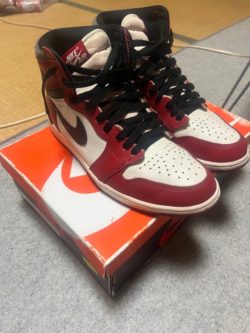 Nike Air Jordan 1 レッド/ホワイト/ブラック