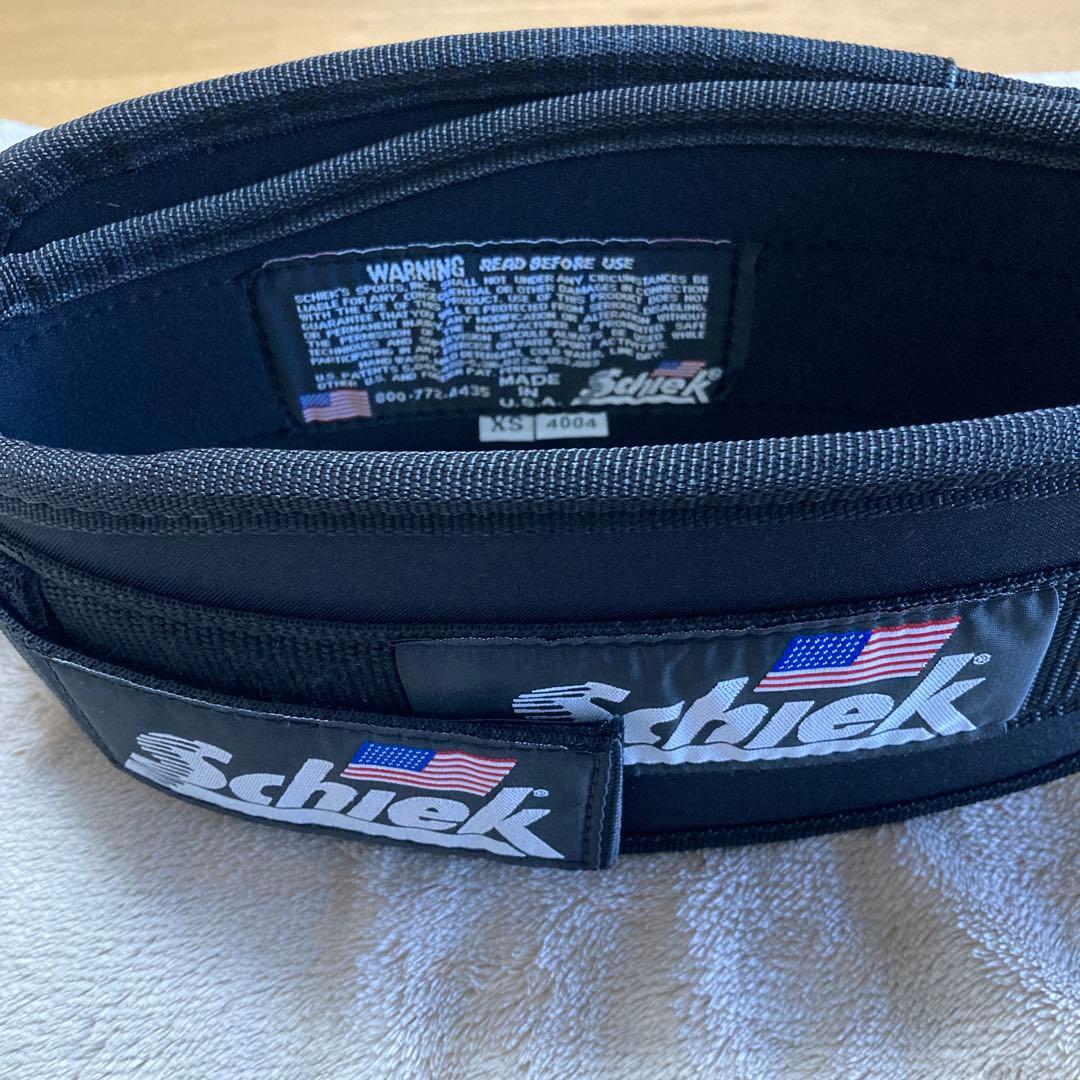 Schiek シーク リフティングベルト 4004 XS ストラップ セット